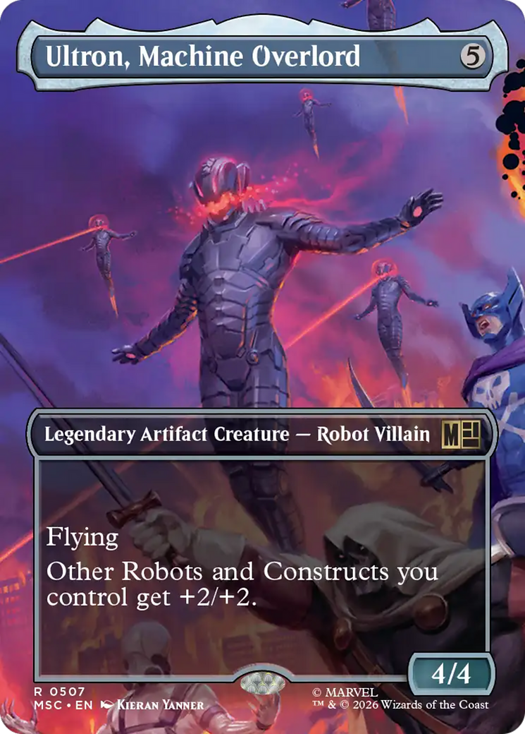 Ultron, Machine Overlord (Borderless) [Marvel Super Heroes Commander] | Gamers Paradise