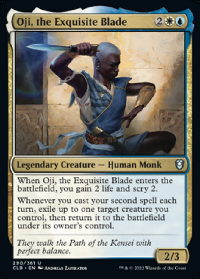 Oji, the Exquisite Blade [Commander Legends: Battle for Baldur's Gate] | Gamers Paradise