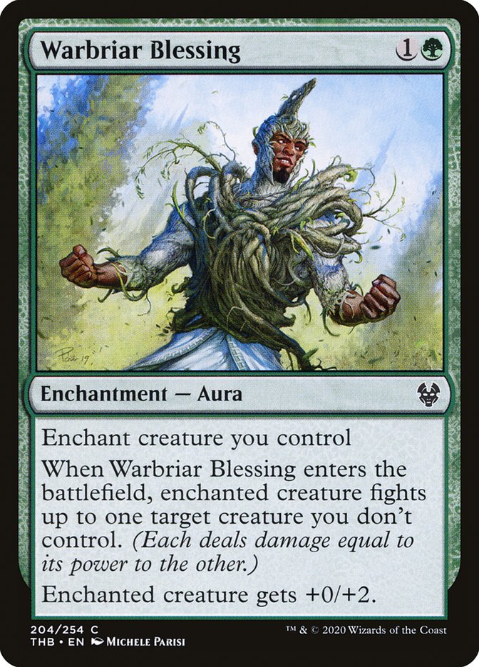 Warbriar Blessing [Theros Beyond Death] | Gamers Paradise