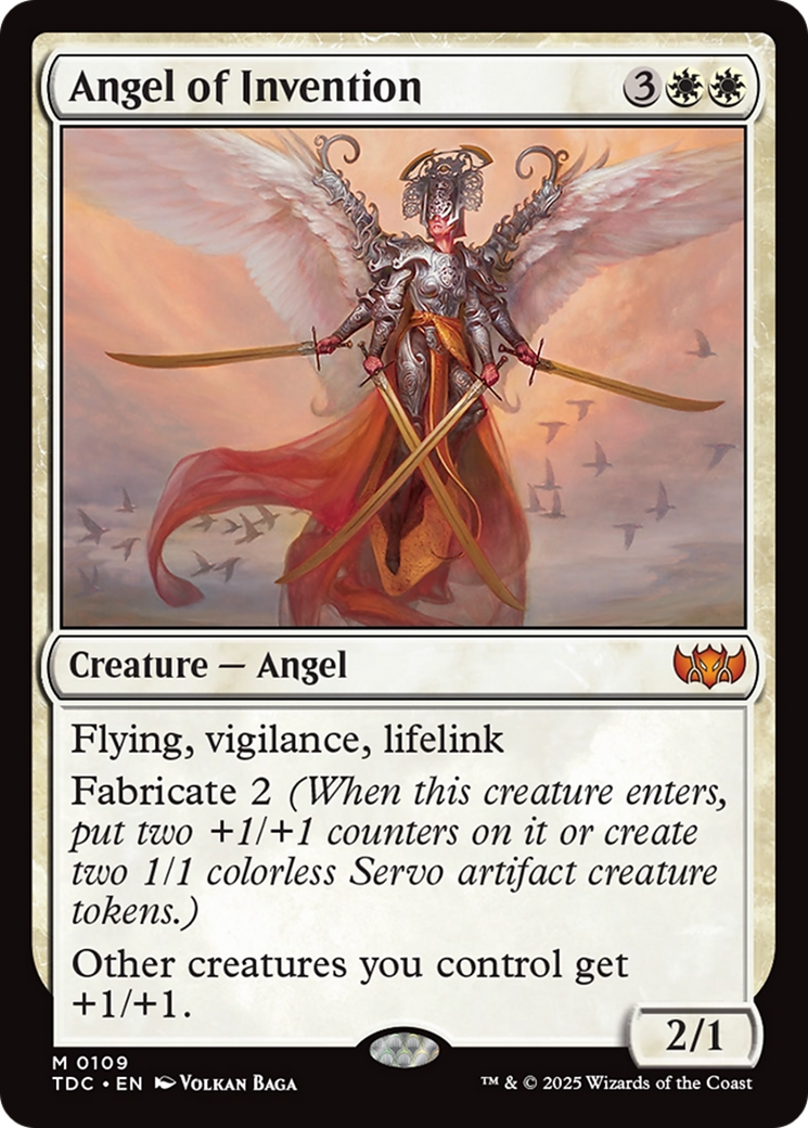 Angel of Invention [Tarkir: Dragonstorm Commander] | Gamers Paradise