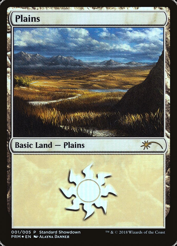 Plains (Alayna Danner) [Standard Showdown Promos] | Gamers Paradise