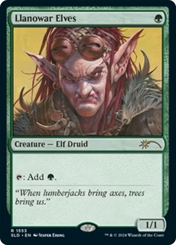 Llanowar Elves (1553) [Secret Lair Drop Series] | Gamers Paradise