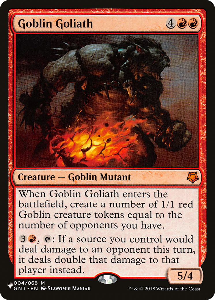 Goblin Goliath [The List Reprints] | Gamers Paradise