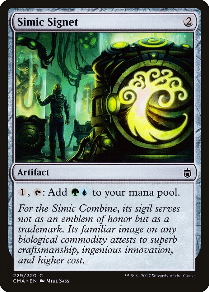 Simic Signet [Commander Anthology] | Gamers Paradise