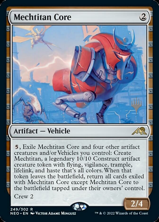 Mechtitan Core (Promo Pack) [Kamigawa: Neon Dynasty Promos] | Gamers Paradise