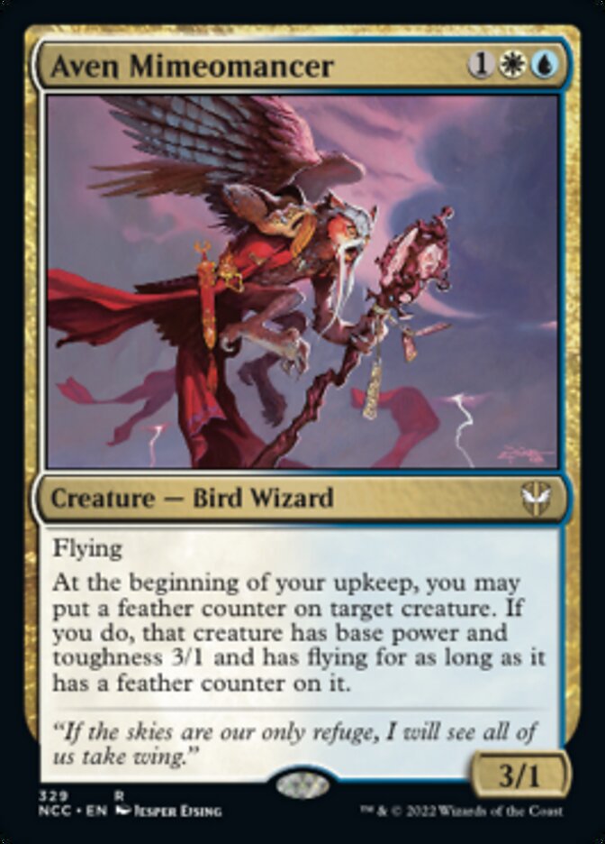 Aven Mimeomancer [Streets of New Capenna Commander] | Gamers Paradise