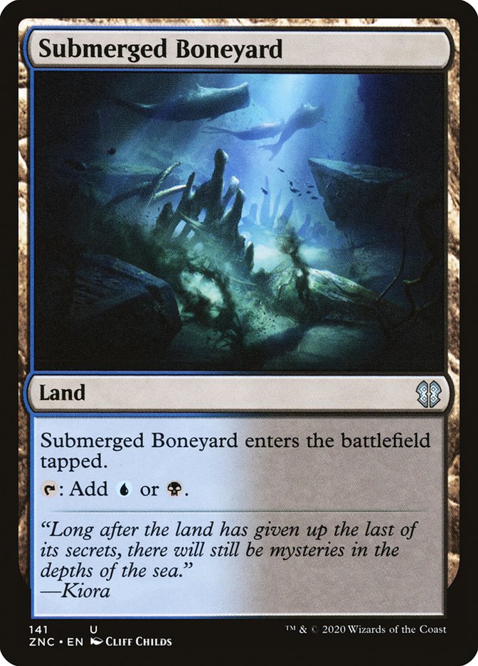 Submerged Boneyard [Zendikar Rising Commander] | Gamers Paradise