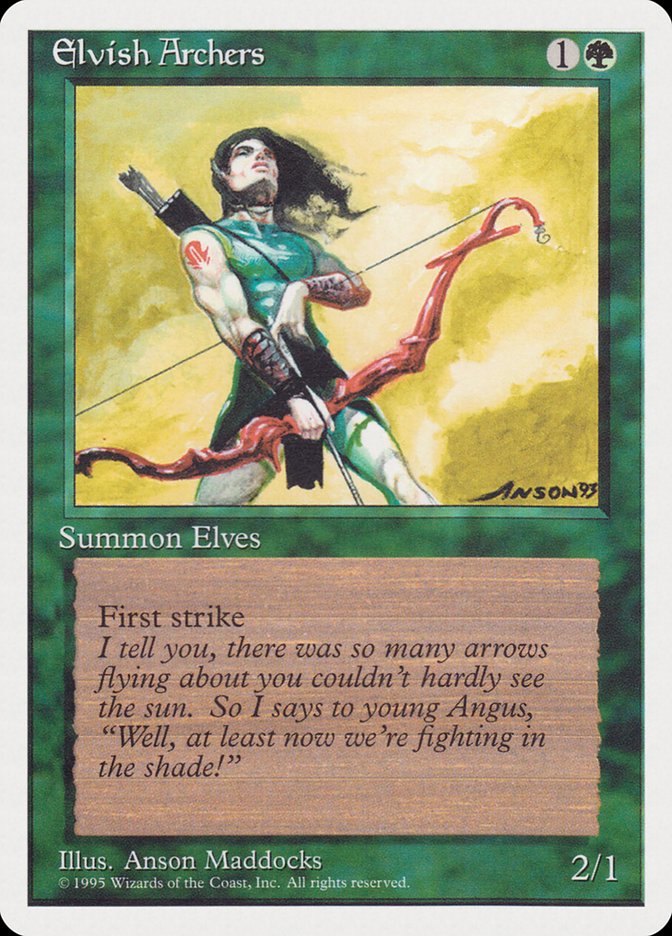 Elvish Archers [Rivals Quick Start Set] | Gamers Paradise