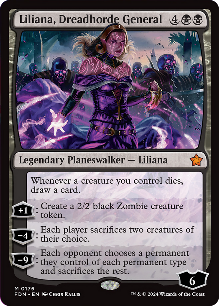 Liliana, Dreadhorde General [Foundations] | Gamers Paradise