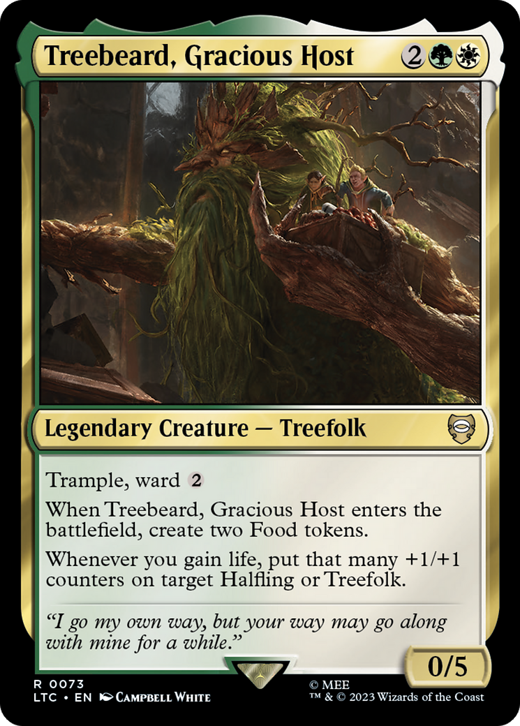 Treebeard, Gracious Host [The Lord of the Rings: Tales of Middle-Earth Commander] | Gamers Paradise
