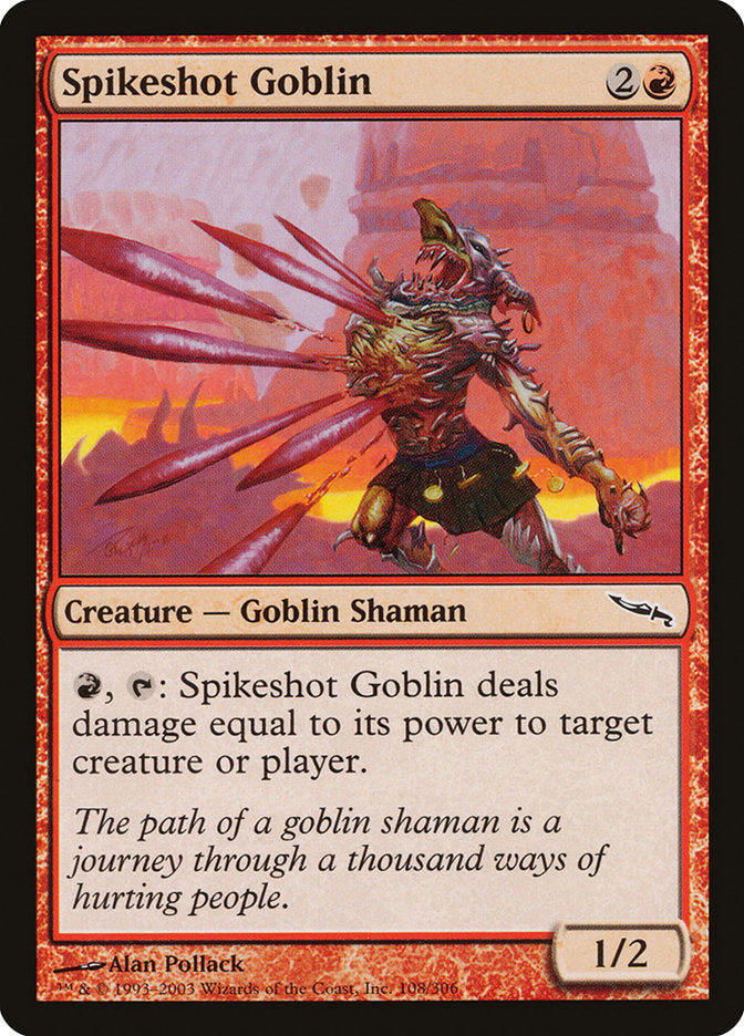Spikeshot Goblin [Mirrodin] | Gamers Paradise