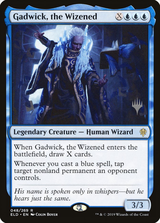 Gadwick, the Wizened (Promo Pack) [Throne of Eldraine Promos] | Gamers Paradise
