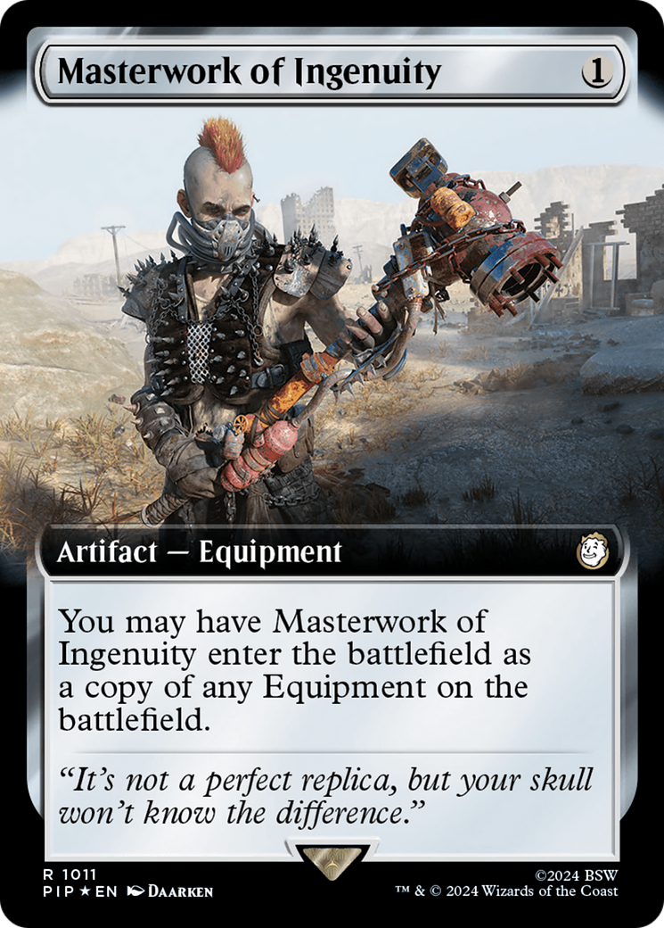 Masterwork of Ingenuity (Extended Art) (Surge Foil) [Fallout] | Gamers Paradise