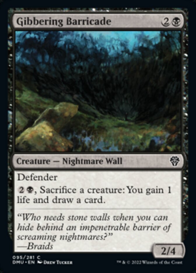 Gibbering Barricade [Dominaria United] | Gamers Paradise