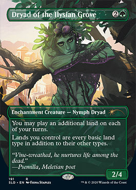 Dryad of the Ilysian Grove (Borderless) [Secret Lair Drop Series] | Gamers Paradise