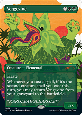Vengevine (Borderless) [Secret Lair Drop Series] | Gamers Paradise