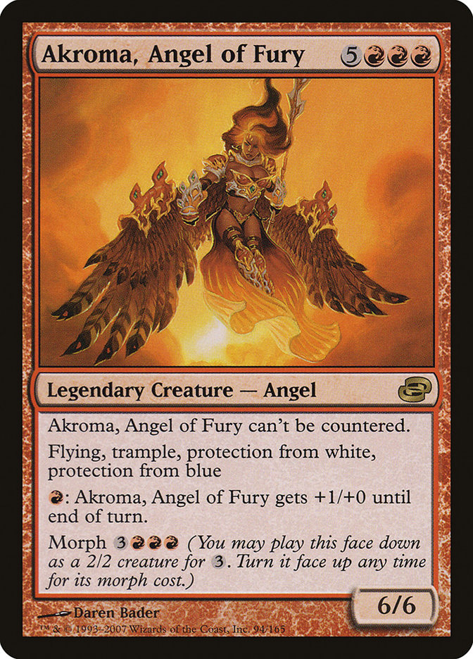 Akroma, Angel of Fury [Planar Chaos] | Gamers Paradise