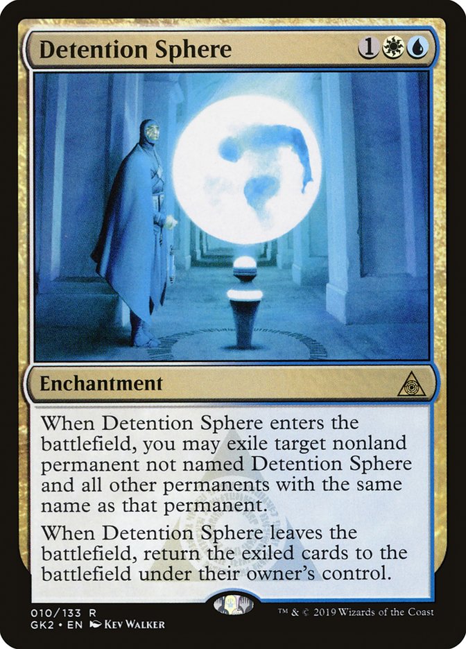 Detention Sphere [Ravnica Allegiance Guild Kit] | Gamers Paradise