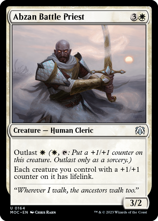 Abzan Battle Priest [March of the Machine Commander] | Gamers Paradise