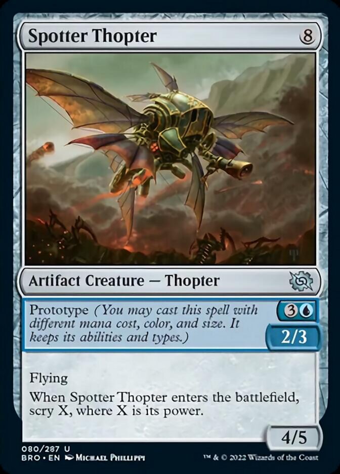 Spotter Thopter [The Brothers' War] | Gamers Paradise