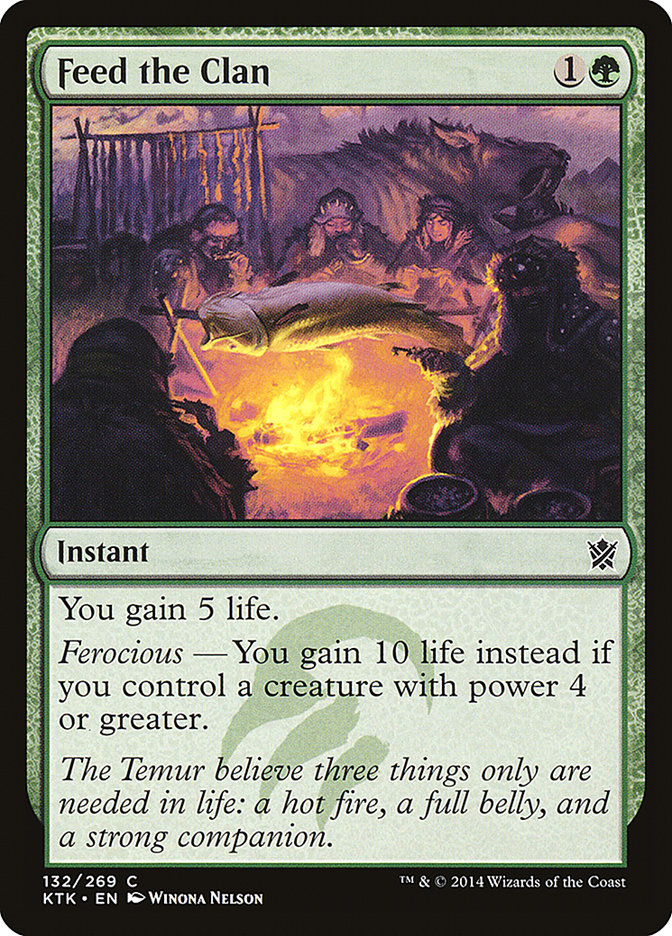 Feed the Clan [Khans of Tarkir] | Gamers Paradise