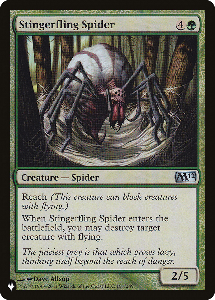 Stingerfling Spider [The List Reprints] | Gamers Paradise