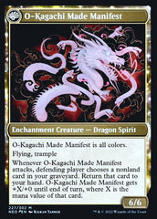 The Kami War // O-Kagachi Made Manifest [Kamigawa: Neon Dynasty Prerelease Promos] | Gamers Paradise