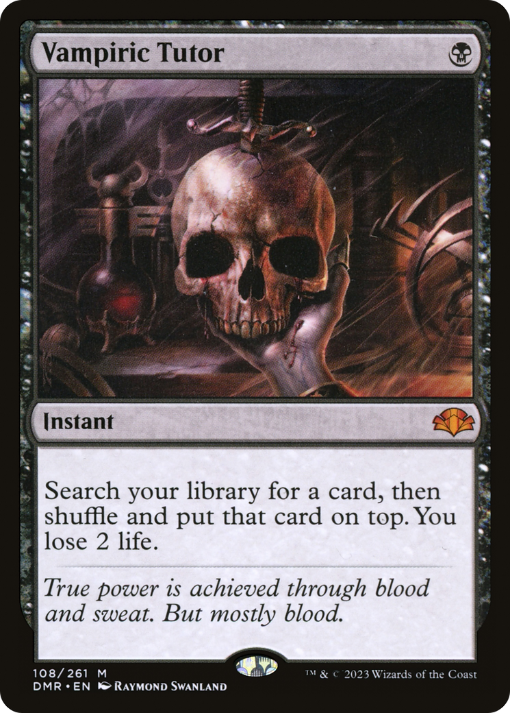 Vampiric Tutor [Dominaria Remastered] | Gamers Paradise