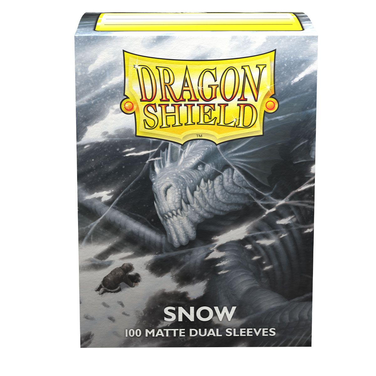 Dragon Shield: Standard 100ct Sleeves - Snow (Dual Matte) | Gamers Paradise