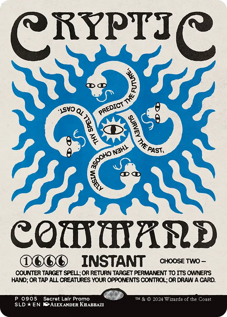 Cryptic Command (Rainbow Foil) [Secret Lair Drop Series] | Gamers Paradise