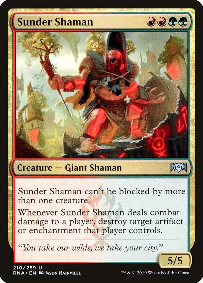 Sunder Shaman [Ravnica Allegiance] | Gamers Paradise