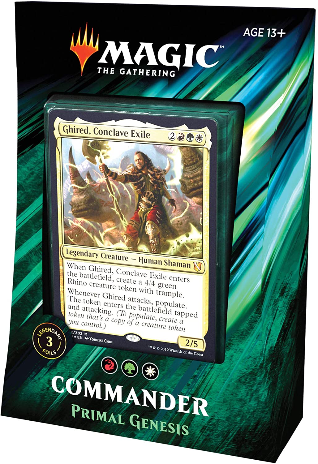 Commander 2019 - Commander Deck (Primal Genesis) | Gamers Paradise