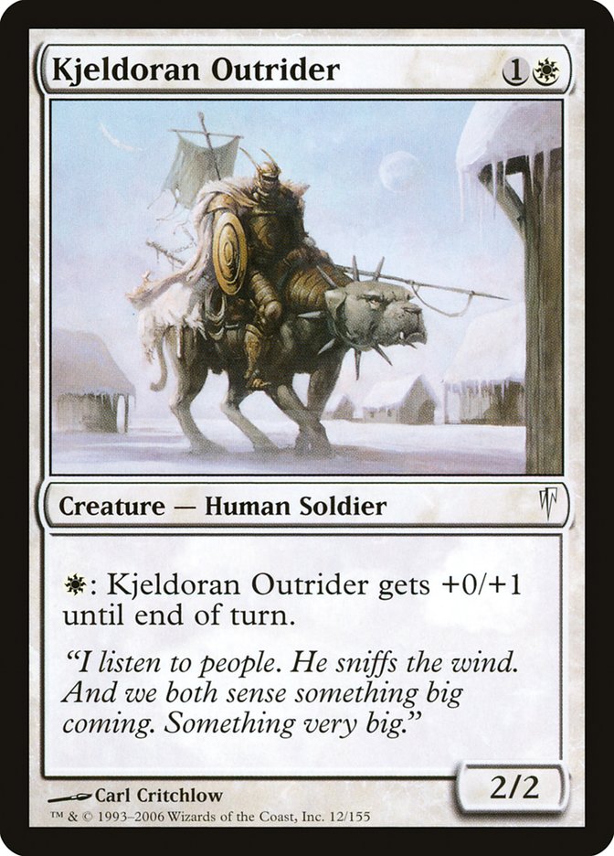 Kjeldoran Outrider [Coldsnap] | Gamers Paradise