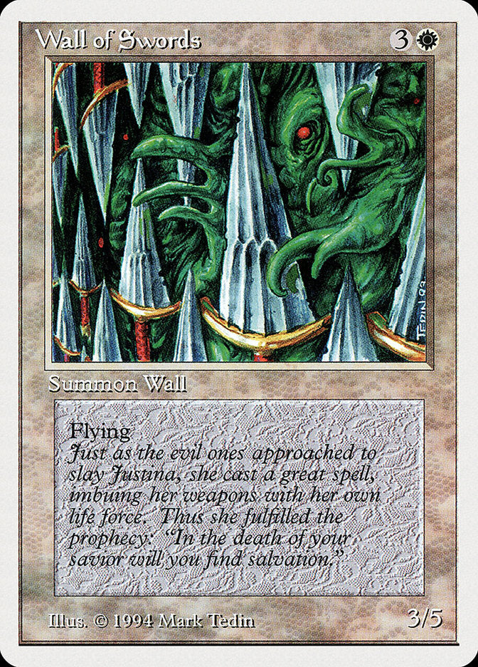 Wall of Swords [Summer Magic / Edgar] | Gamers Paradise