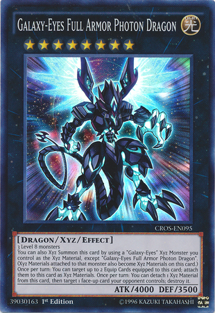 Galaxy-Eyes Full Armor Photon Dragon [CROS-EN095] Super Rare | Gamers Paradise