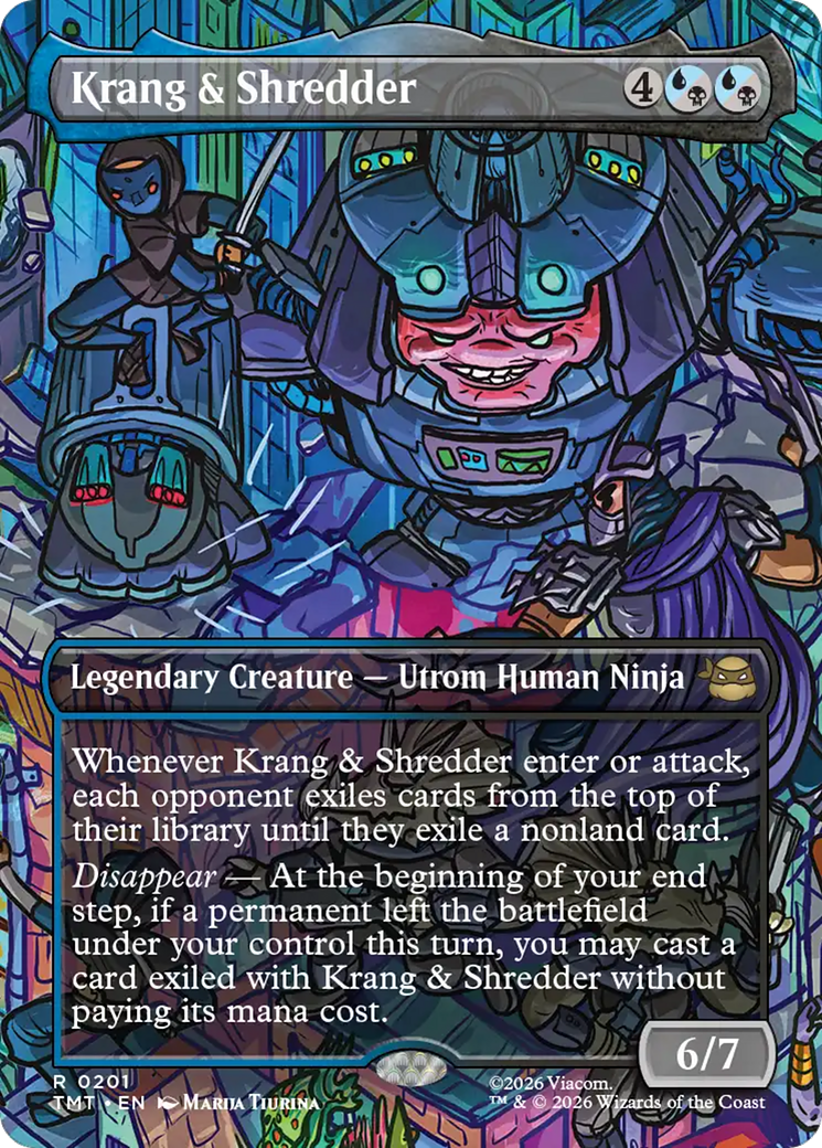 Krang & Shredder (Borderless) [Teenage Mutant Ninja Turtles] | Gamers Paradise