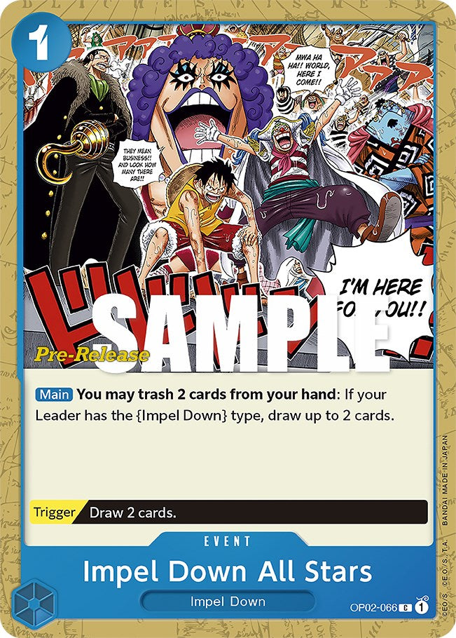 Impel Down All Stars [Paramount War Pre-Release Cards] | Gamers Paradise