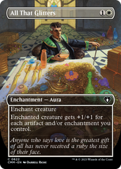 All That Glitters (Borderless Alternate Art) [Commander Masters] | Gamers Paradise