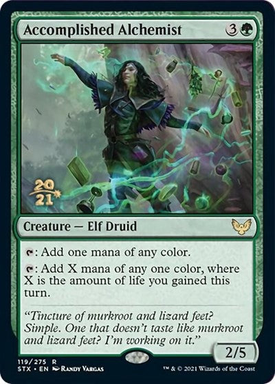 Accomplished Alchemist [Strixhaven: School of Mages Prerelease Promos] | Gamers Paradise