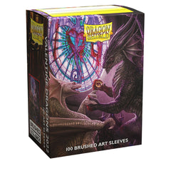 Dragon Shield: Standard 100ct Brushed Art Sleeves - Valentine Dragons (2022) | Gamers Paradise