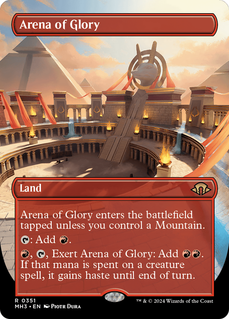 Arena of Glory (Borderless) [Modern Horizons 3] | Gamers Paradise