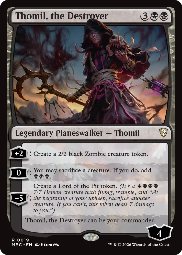 Thomil, the Destroyer [Mystery Booster: Commander Edition] | Gamers Paradise