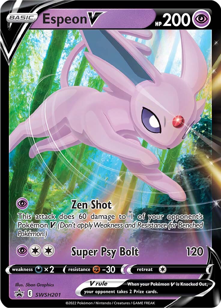 Espeon V (SWSH201) [Sword & Shield: Black Star Promos] | Gamers Paradise