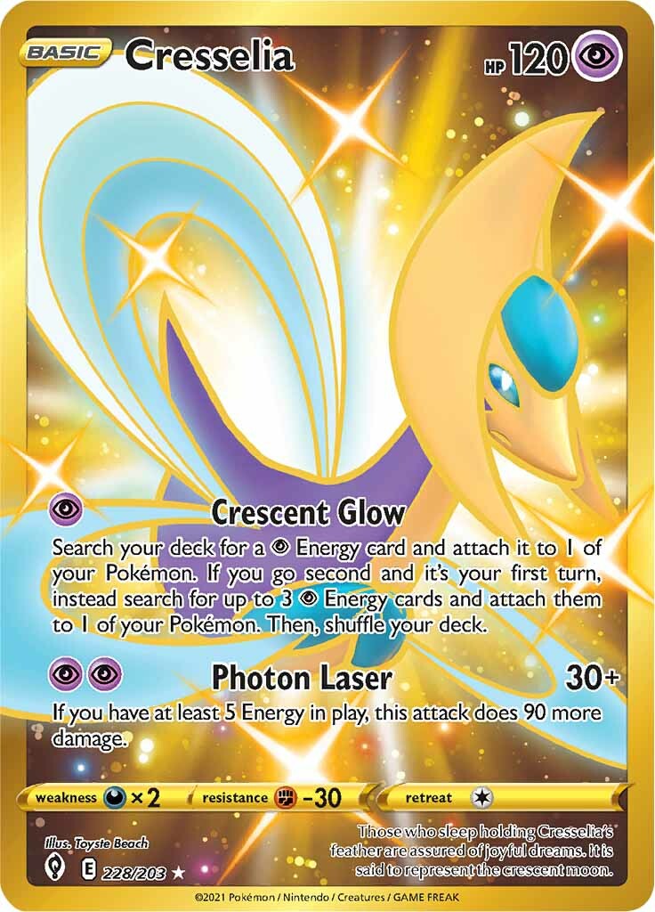 Cresselia (228/203) [Sword & Shield: Evolving Skies] | Gamers Paradise