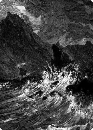 Island Art Card [Innistrad: Midnight Hunt Art Series] | Gamers Paradise