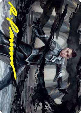 Killian, Ink Duelist Art Card (Gold-Stamped Signature) [Strixhaven: School of Mages Art Series] | Gamers Paradise