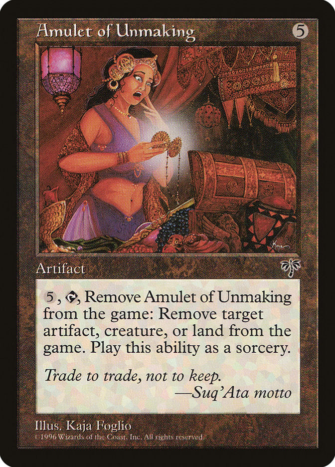 Amulet of Unmaking [Mirage] | Gamers Paradise