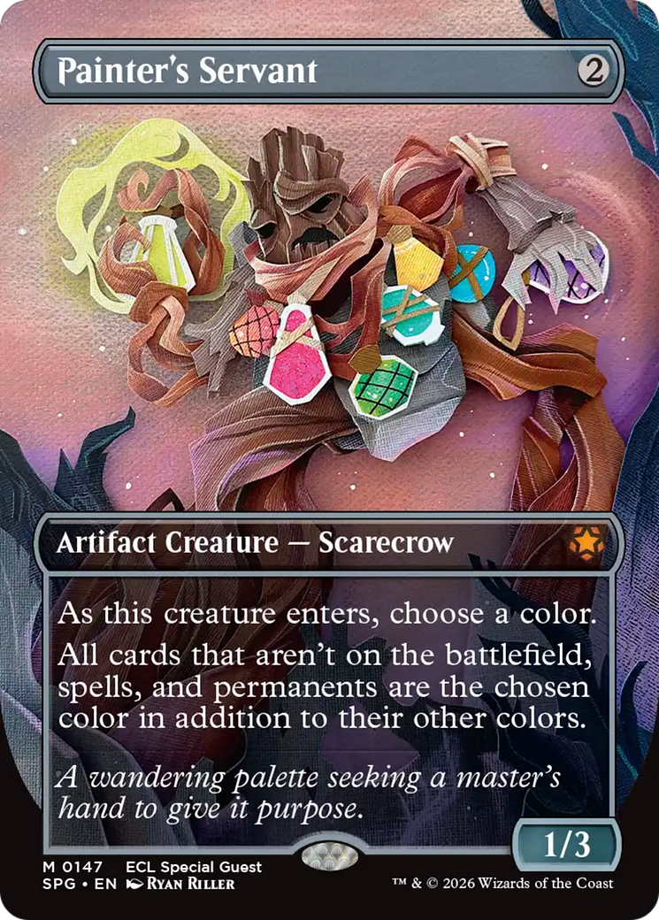Painter's Servant (Borderless) [Lorwyn Eclipsed Special Guests] | Gamers Paradise