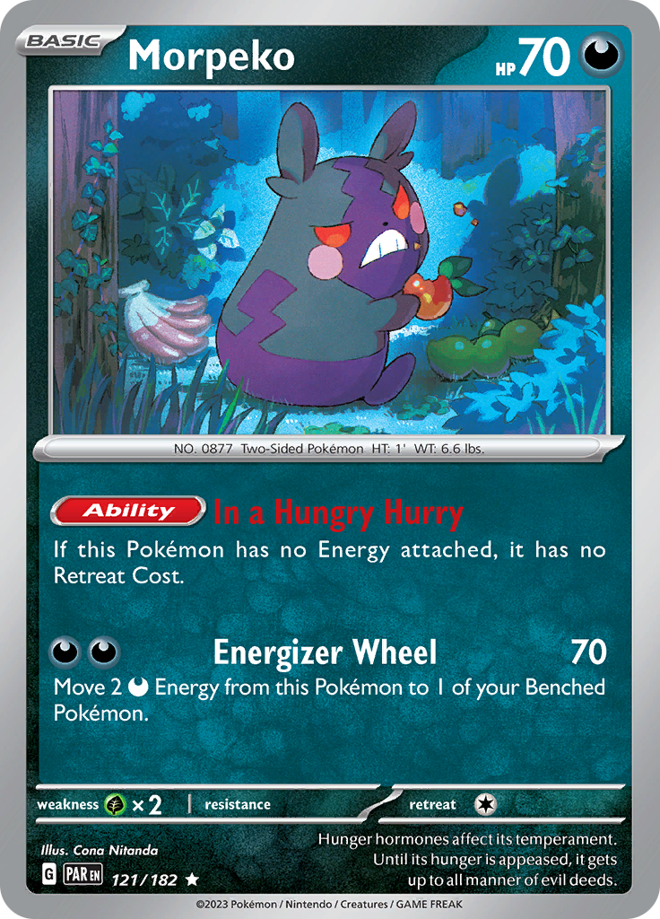 Morpeko (121/182) [Scarlet & Violet: Paradox Rift] | Gamers Paradise