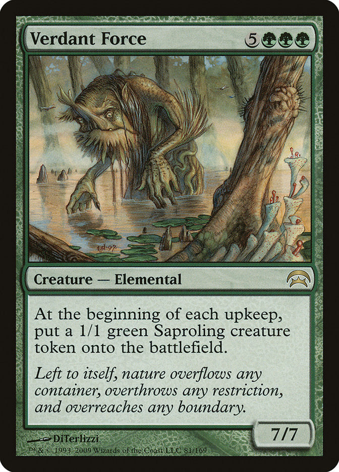 Verdant Force [Planechase] | Gamers Paradise